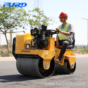 Flexible Operation Mini Road Roller Compactor With 700kg Weight